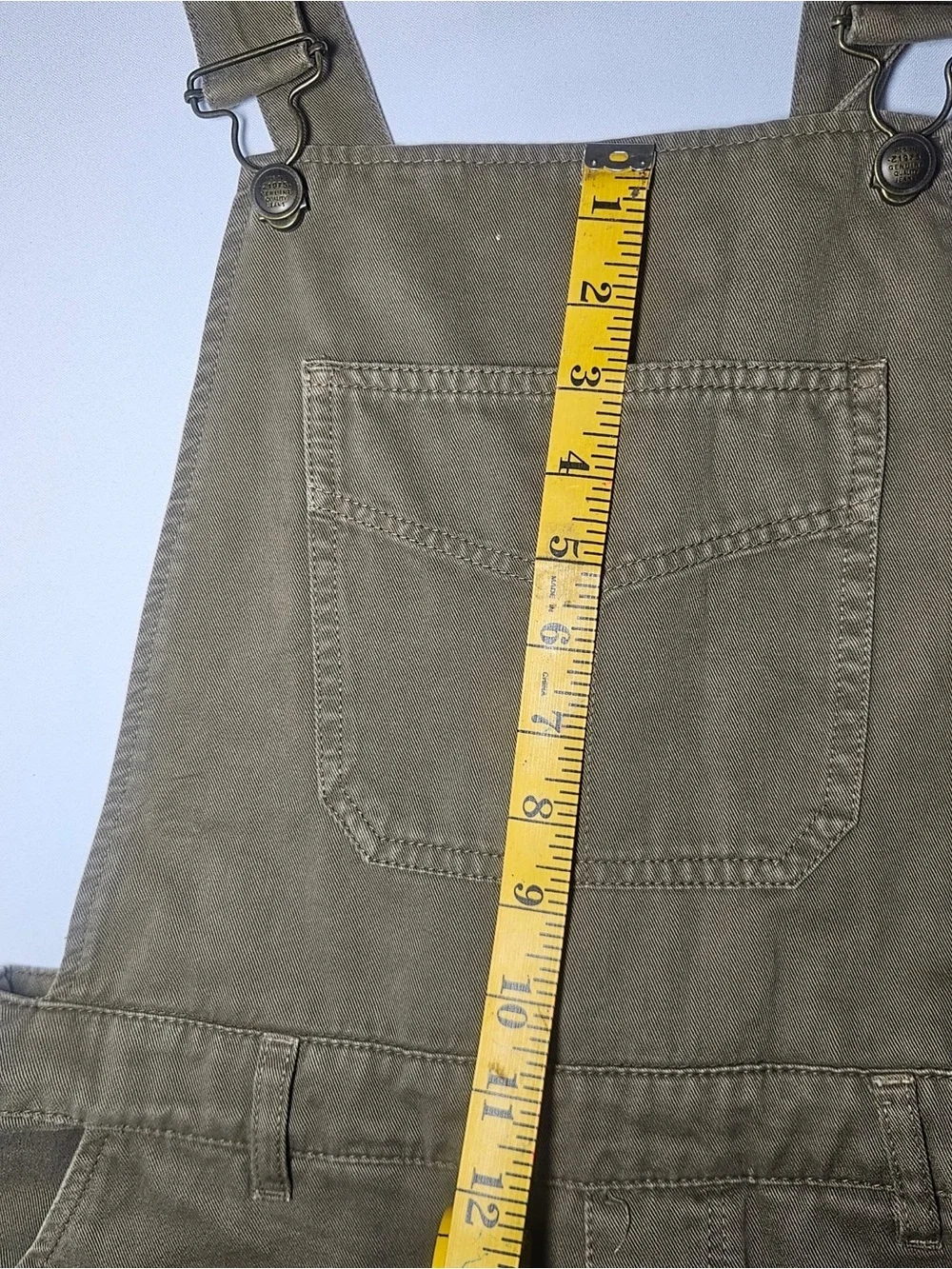 ZARA Z1975 Khaki Corduroy Overalls Women’s Size S 26 – Special Edition